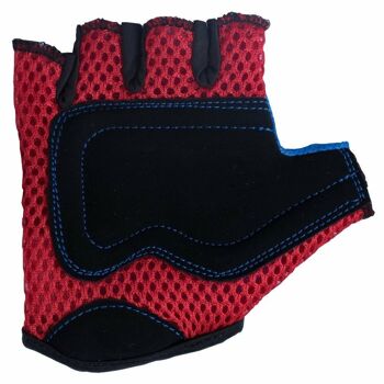 Gants de vélo bleus 3