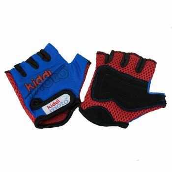 Gants de vélo bleus 4