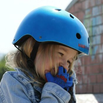 Gants de vélo bleus 6