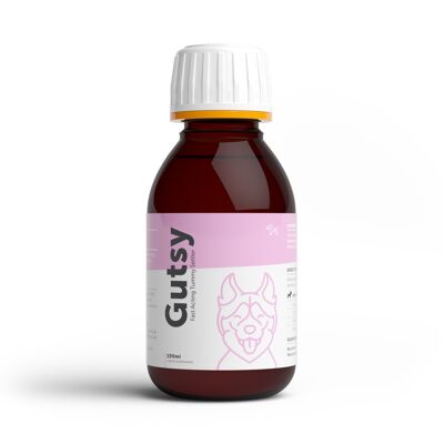 GUTSY – Sospensione addominale ad azione rapida per cani e cuccioli - 100 ml