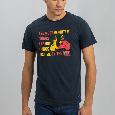 Marine T-shirt Motorbike Spain