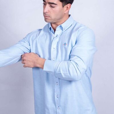 Chemise Oxford Bleu Clair