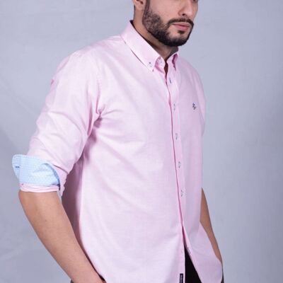 Camicia Oxford rosa