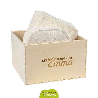 Emma Bamboo Ecru Eco Cabbage Kit