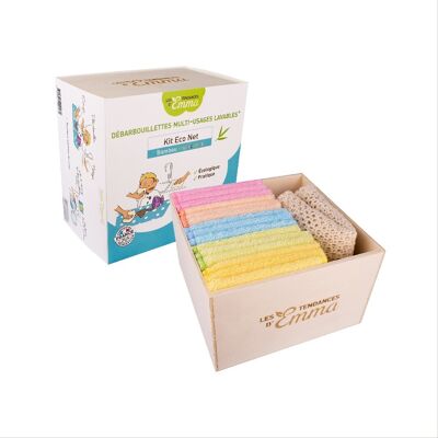 Toallas de papel lavables: Emma's Color Trends Eco Net Kit