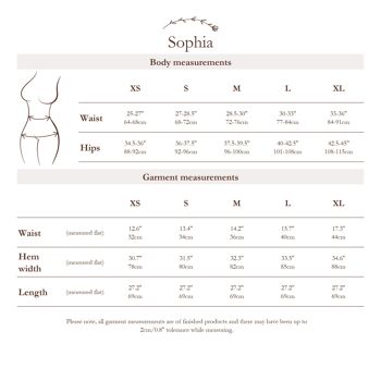 Jupe Taille Haute 100% Lin Bio – SOPHIA Rouge Cannelle 9