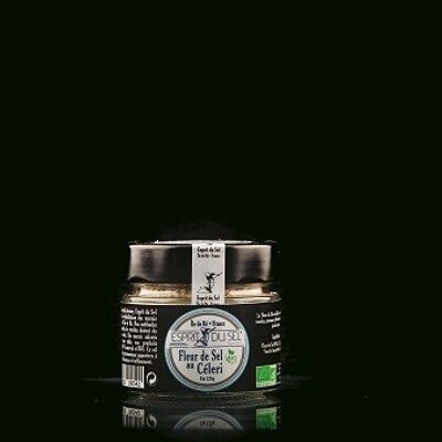 Fleur de sel with celery jar 120g