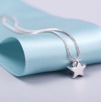 Collier pendentif étoile - Argent sterling (+£10) - Oui (+£2.50) 6