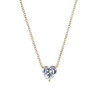 Collier Choker Pendentif Coeur en Cristal - Argent - Oui (+£2.50) 6