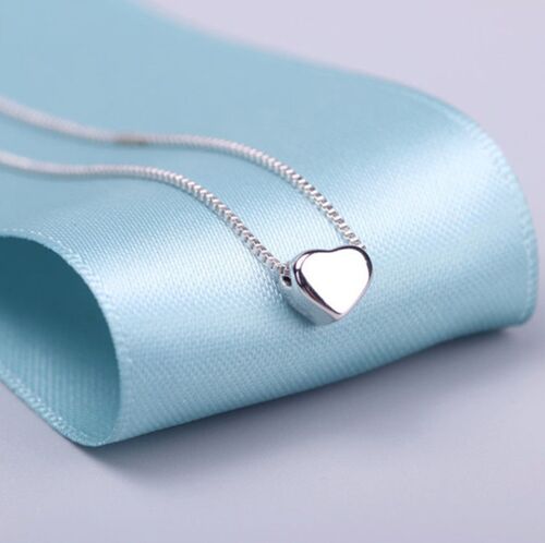 Sterling Silver Love Heart Necklace - No