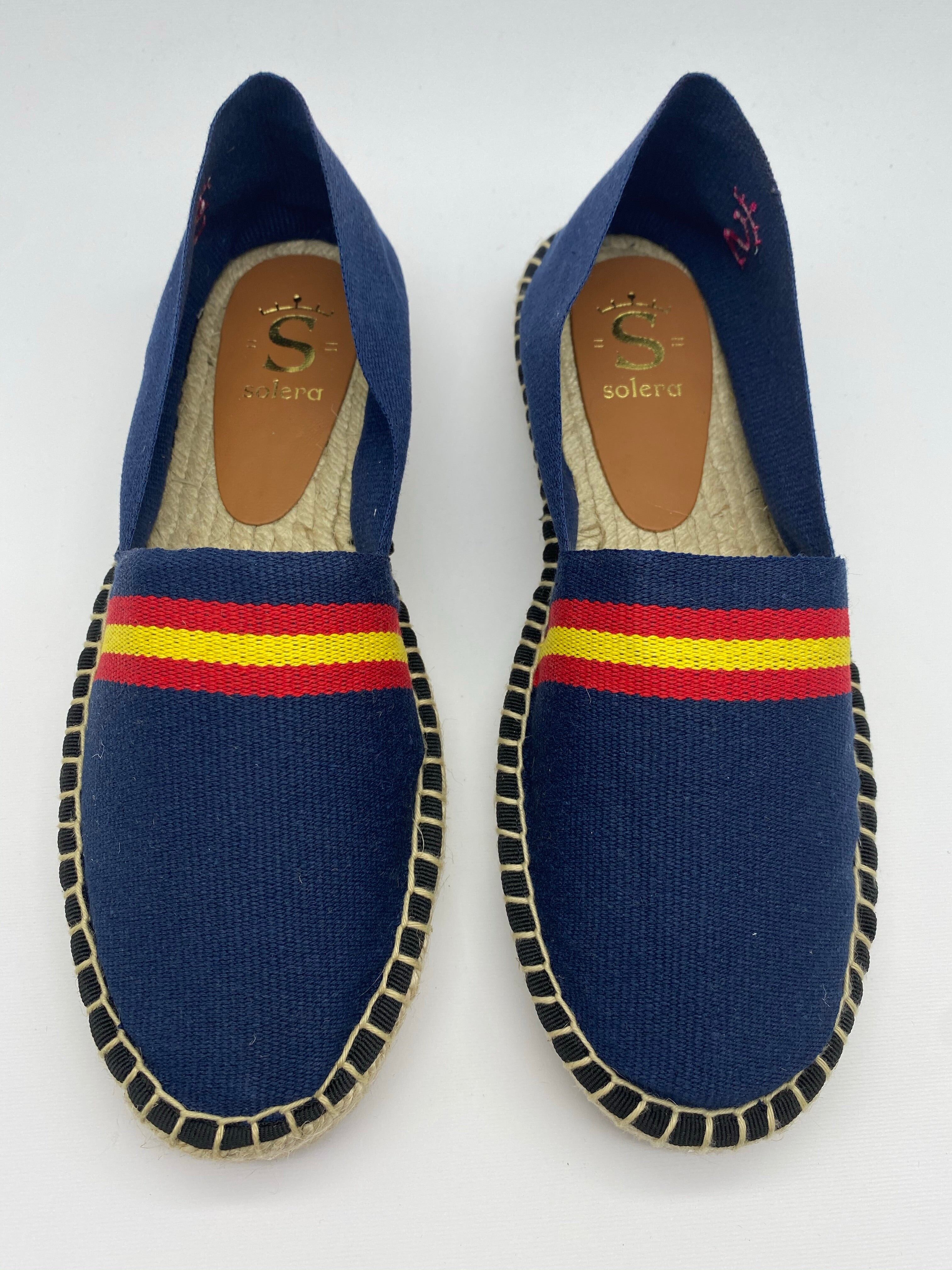 Espadrillas con bandiera della Spagna