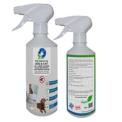Pet Harmony 3in1 Natural Urine Odour Cleaner Spray
