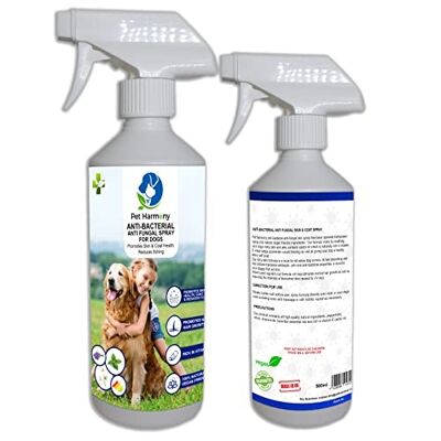 Pet Harmony Natural Dog Skin Healing Spray Itchy Coat
