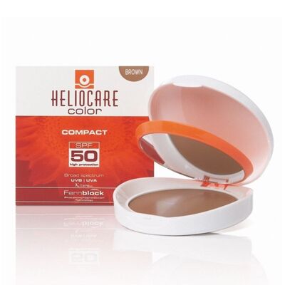 Compact Powders Heliocare Sun Block Spf 50 (10 g) - 011 - brown