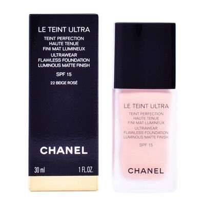 Fluid Foundation Make-up Le Teint Ultra Chanel - 12 - beige rosé 30 ml