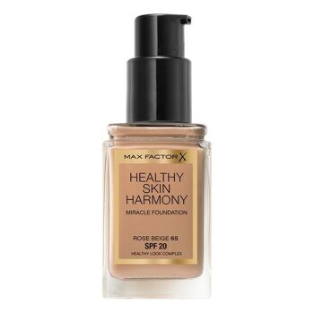 Base de maquillage liquide Healthy Skin Harmony Max Factor - 65 - rose beige 1