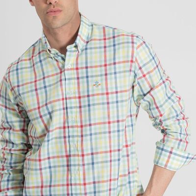 Flags Multicolor Checkered Shirt