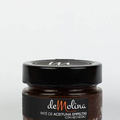 Pate de aceituna empeltre con ajo negro