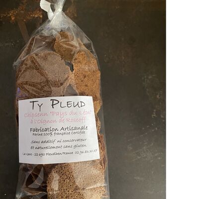 Buckwheat Crisps - Chipsenn Roscoff Onion and Buckwheat Gluten Free