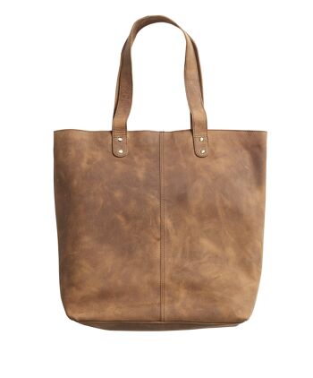 Shopper long - Marron clair 1