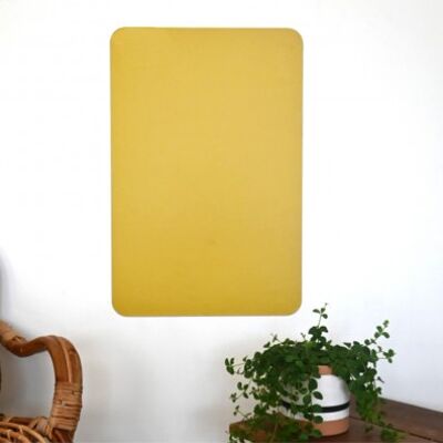 MUSTARD YELLOW MAGNETIC BOARD - SIZE S