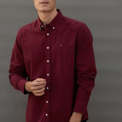 Red Square Long Sleeve Shirt 6