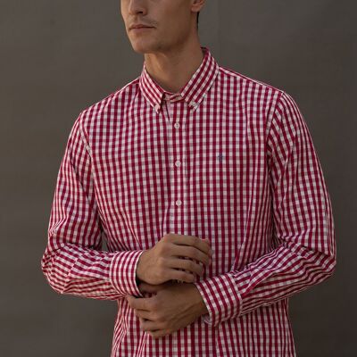 Fuchsia Long Sleeve Shirt 1