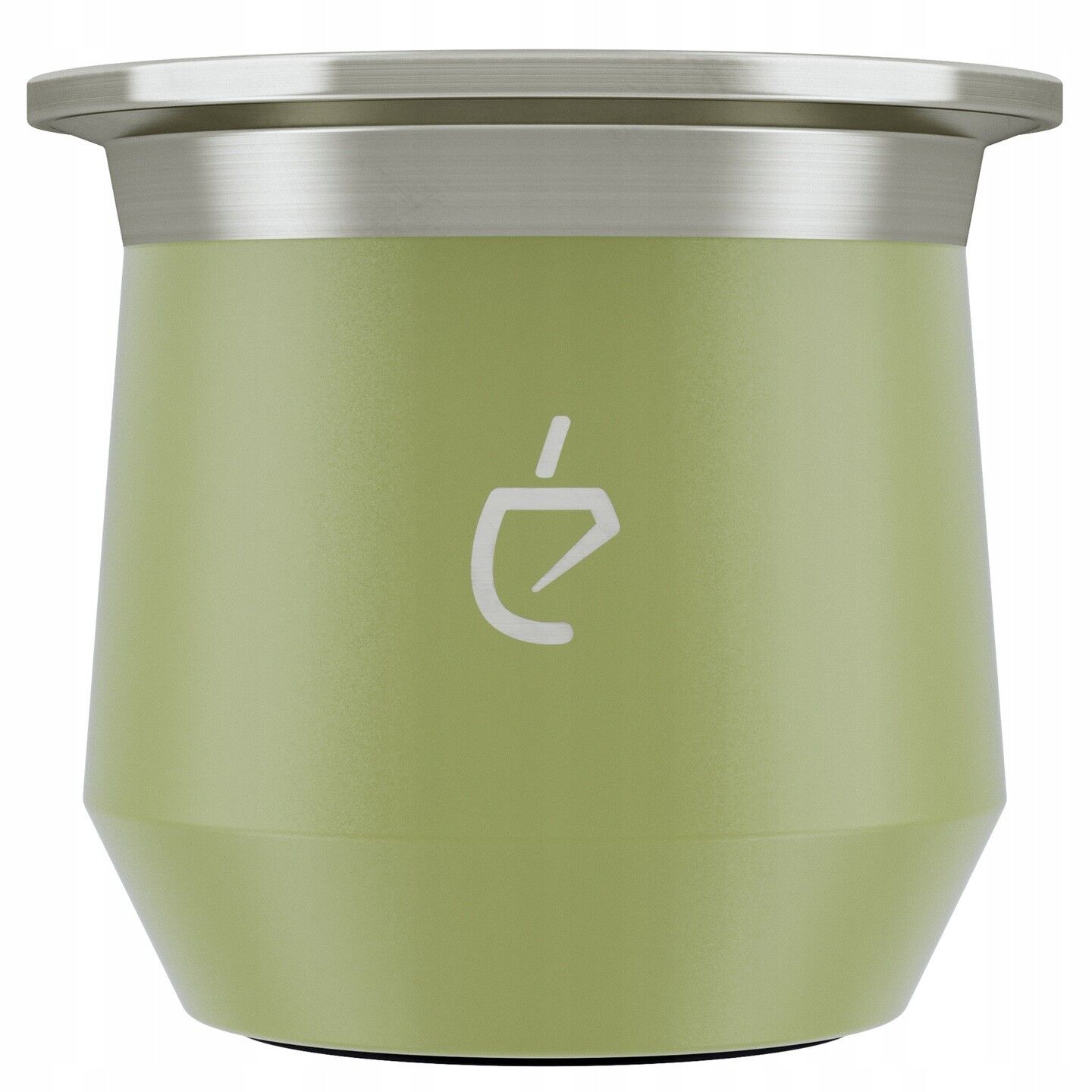 Un Mate Verde Oliva | Vaso de yerba mate inox calabasse