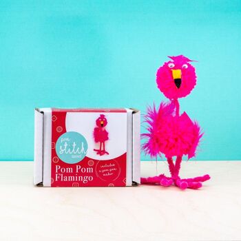 Kit de bricolage Pom Pom Flamingo 2