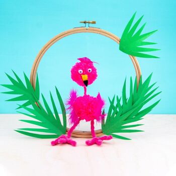 Kit de bricolage Pom Pom Flamingo 4