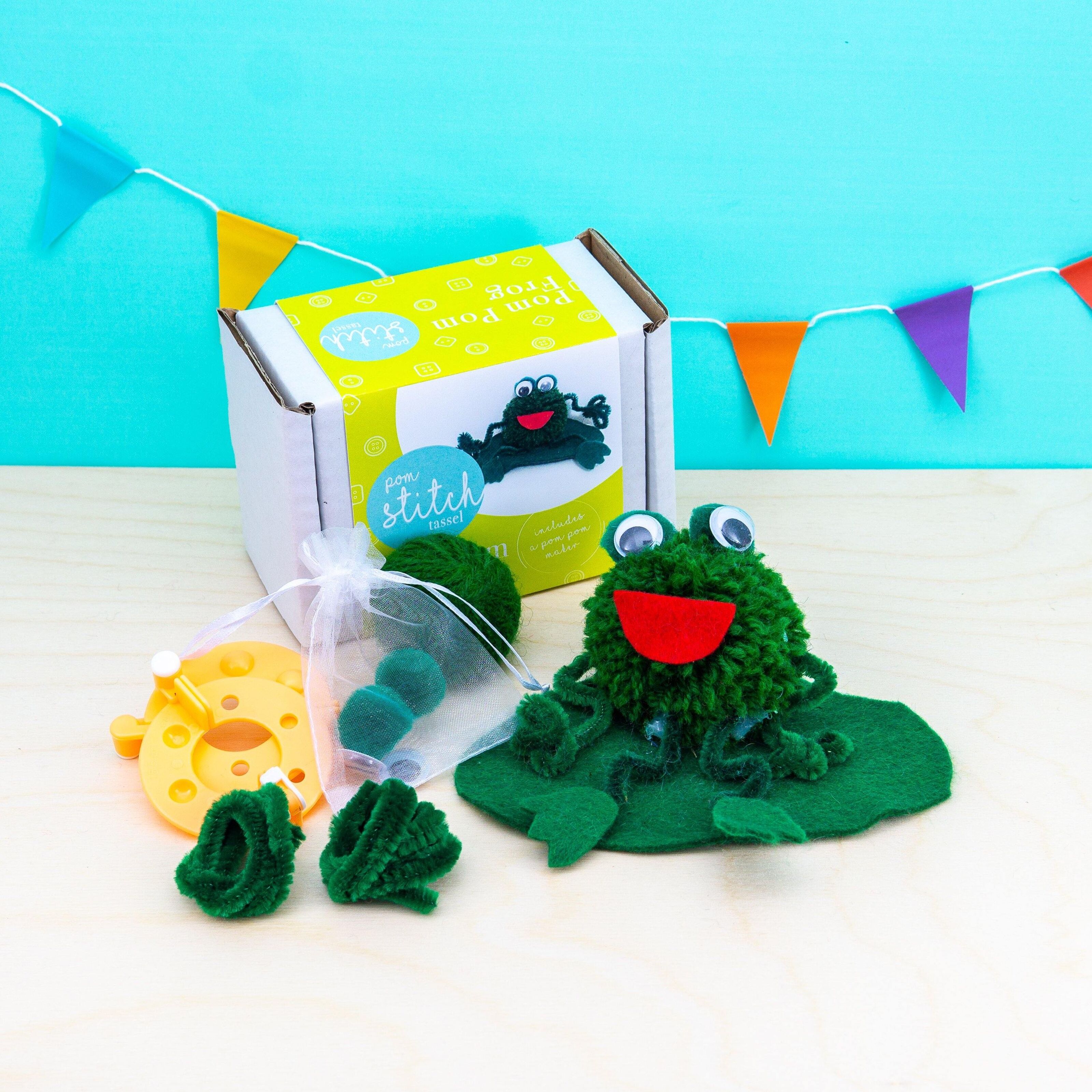Buy wholesale Pom Pom Frog Craft Kit
