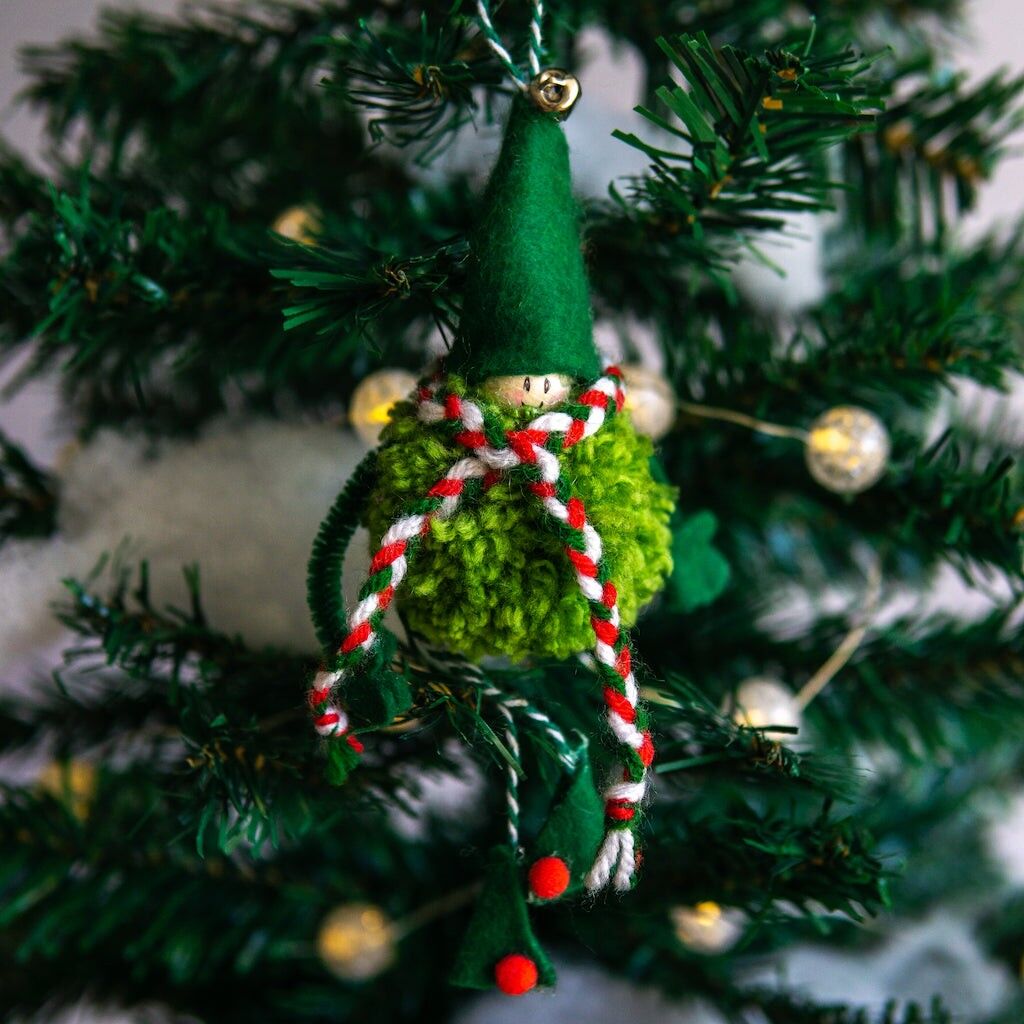 Pom Pom Elfen-Bastelset