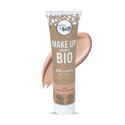 BB crème N° 3 Beige rosé - Certifiée Bio