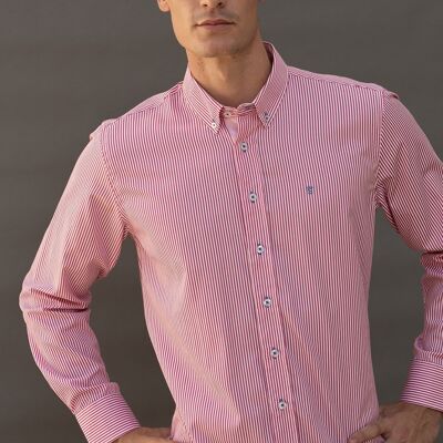 Long Sleeve Shirt Pink Stripe 3