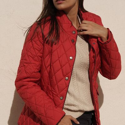 Parka bordeaux
