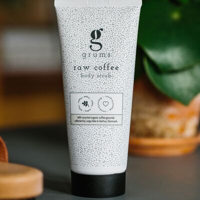raw coffee body scrub - the original upcycled coffee ground scrub