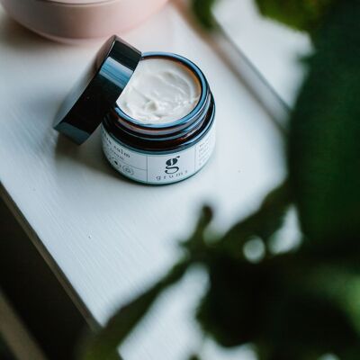 hydra calm face cream - hyaluronic acid face cream + upcycled ingredients (allergy friendly)