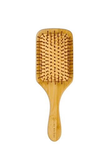 brosse à cheveux en bambou - brosse à cheveux écologique 2