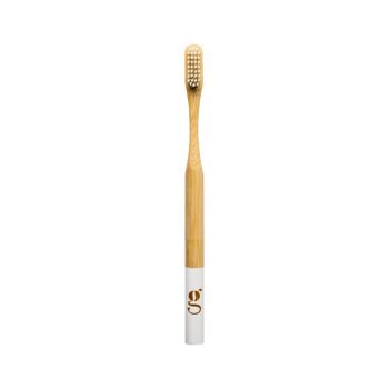 brosse à dents en bambou (blanc) 2