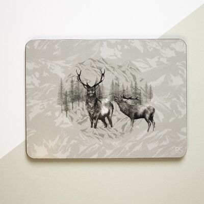 Highland Deer Placemat - Set (4)