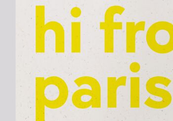 salut de Paris (ou autre ville) carte postale 2
