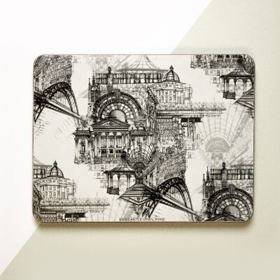 Newcastle Upon Tyne Placemat - Single Placemat