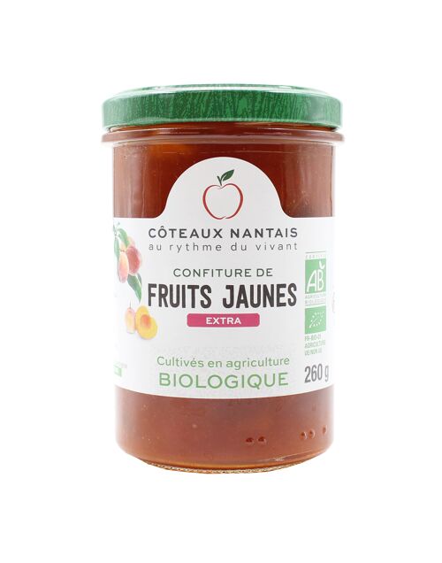 Confiture Fruits Jaunes Bio - 260G AB