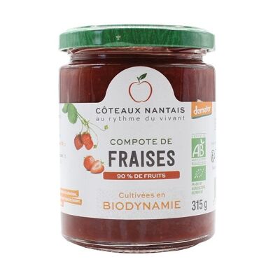 Compote Fraises Bio Demeter - 315G