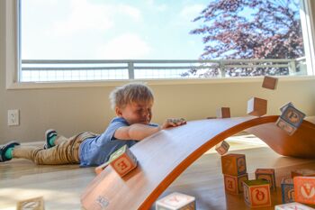 planche d'équilibre en bois Kinderboard Bamboo 4