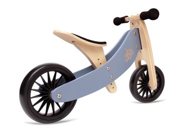 draisienne en bois 2 en 1 Tiny Tot Plus Slate Blue 2