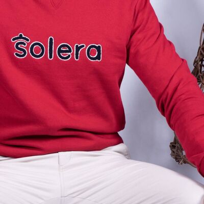 Sudadera Burdeos