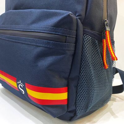 Sac à dos drapeau bleu marine