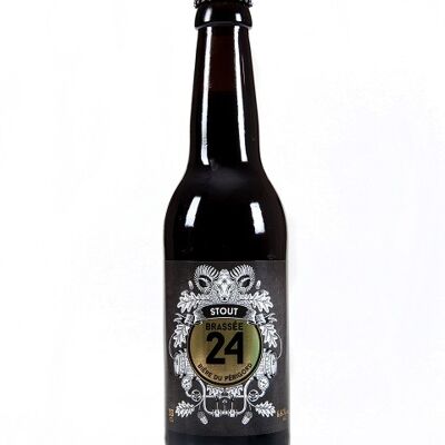 Bière Stout "Brassée 24" - 6,6° - 33cl