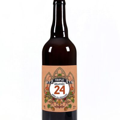 Tripla birra "Brewed 24" - 8° - 75cl